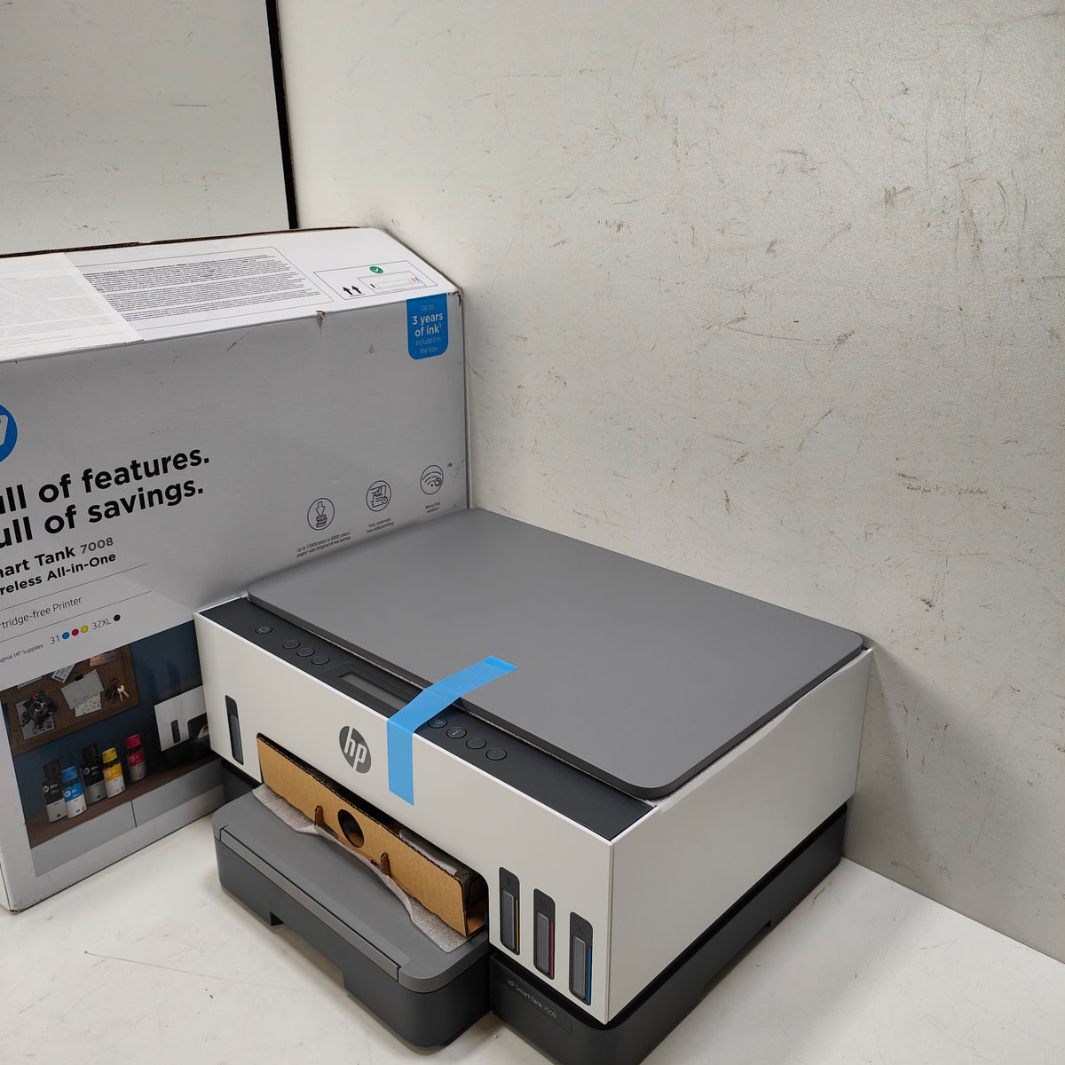 HP Smart Tank 7008 Wireless All- in- One catridge free printer