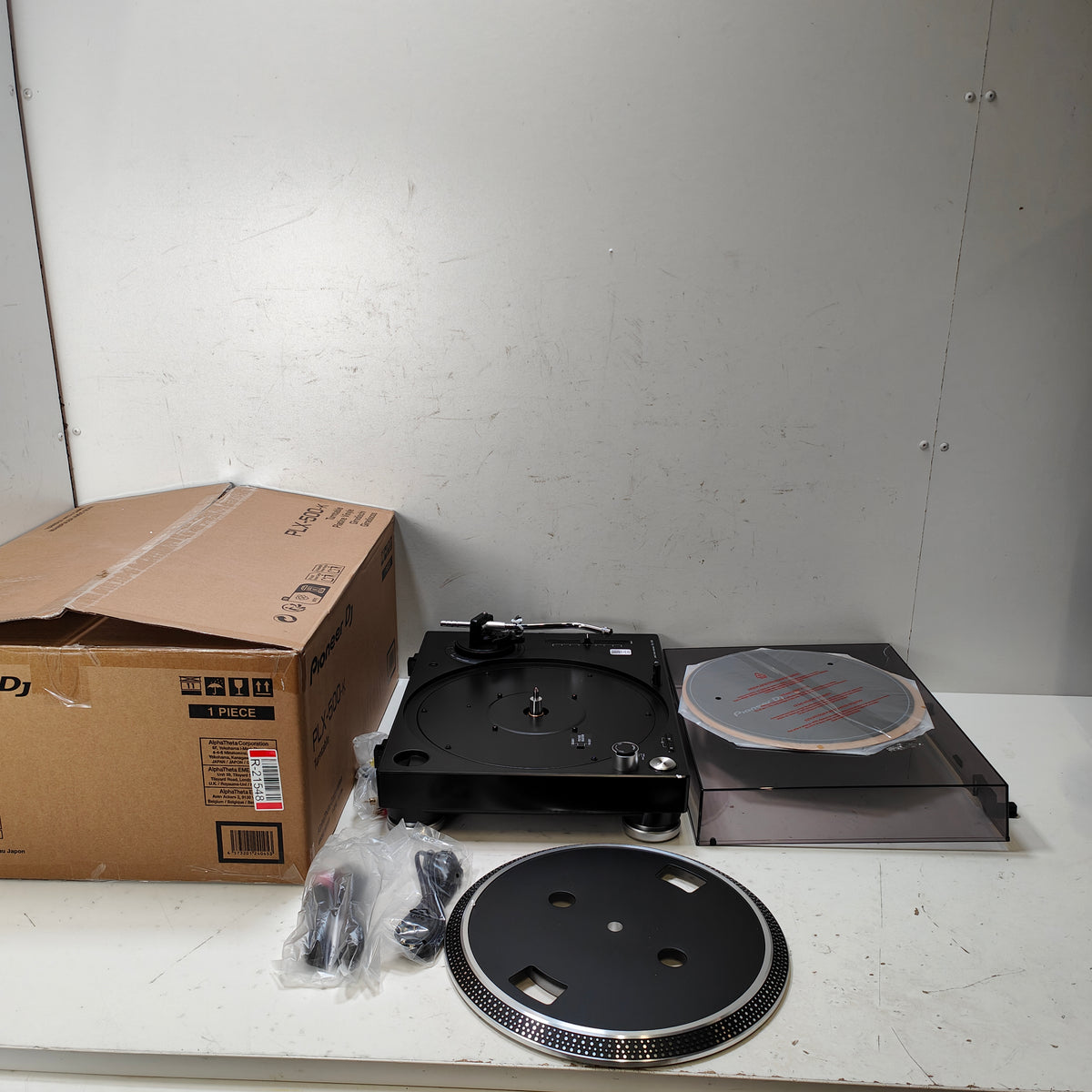 Pioneer PLX-500 Zwart