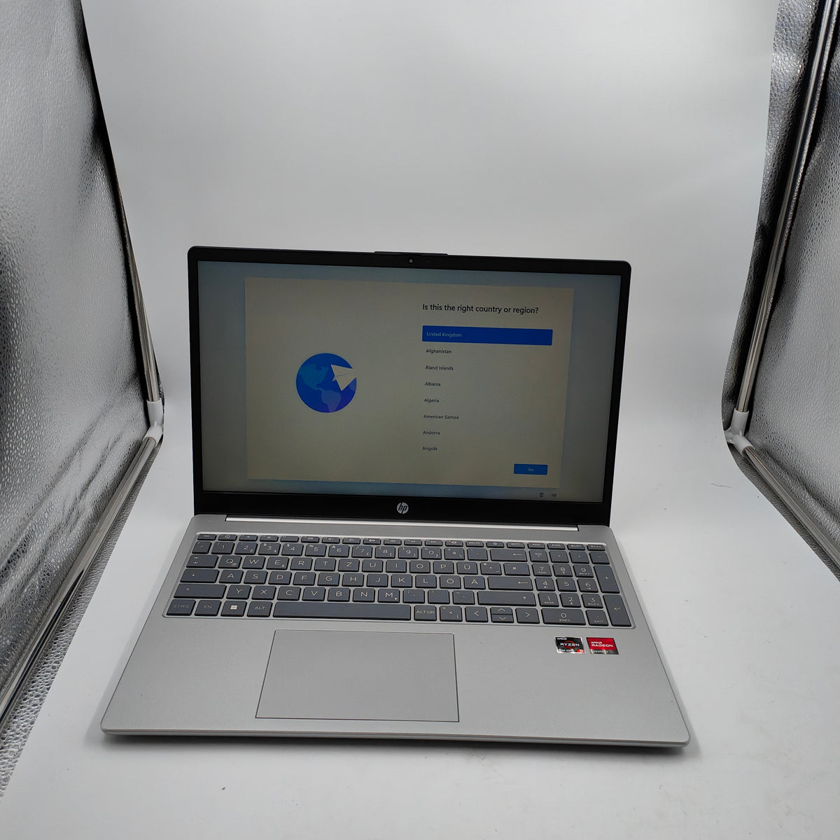 HP laptop 15-fc0057ng QWERTZ