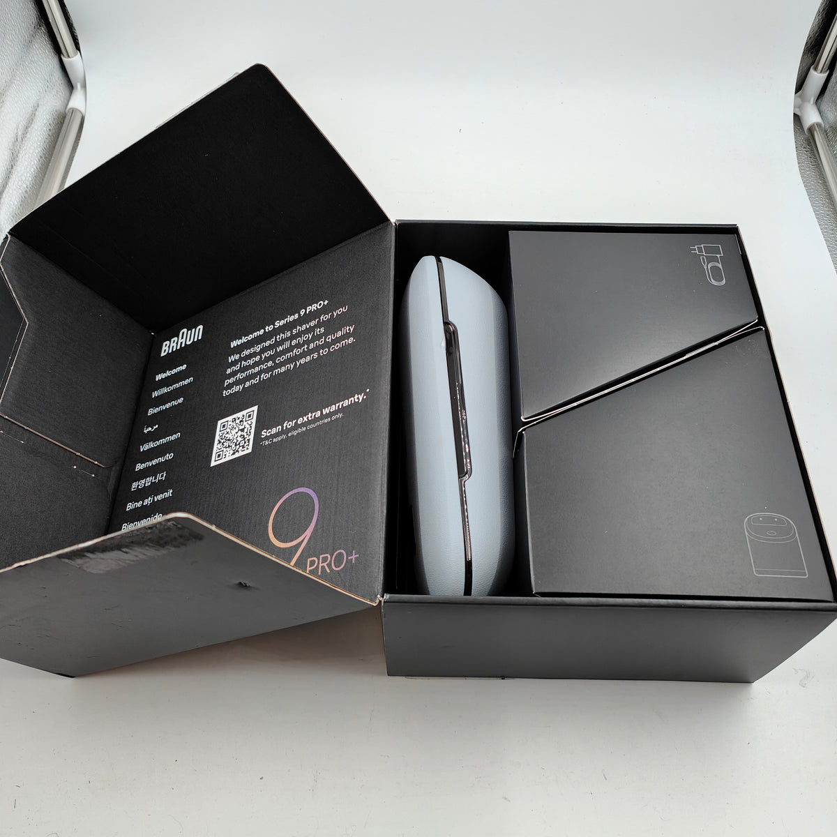 Braun Series 9 PRO+ 9667CC Zilver